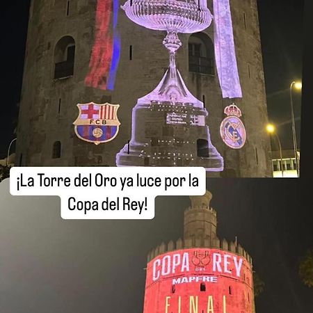 3 Apartamento En Estadio Sevilla 8 Plazas 3 Hab Y Metro Eksteriør bilde